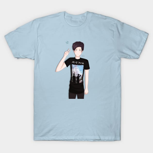 AmazingPhil - Blossom T-Shirt by autumnraylene